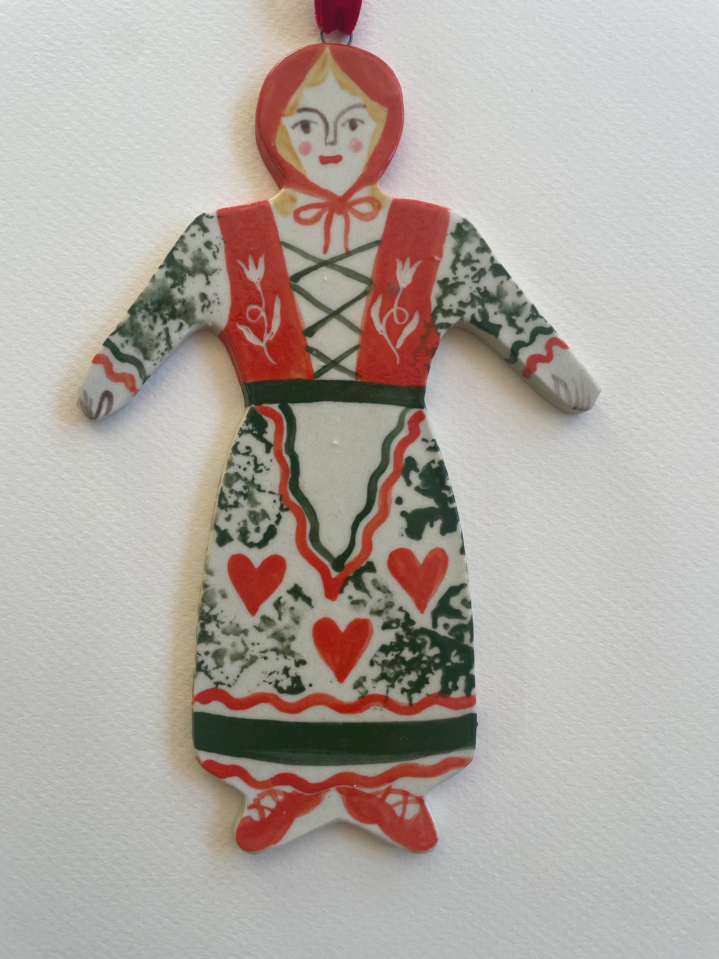 Babushka ornament/ Wall hanging