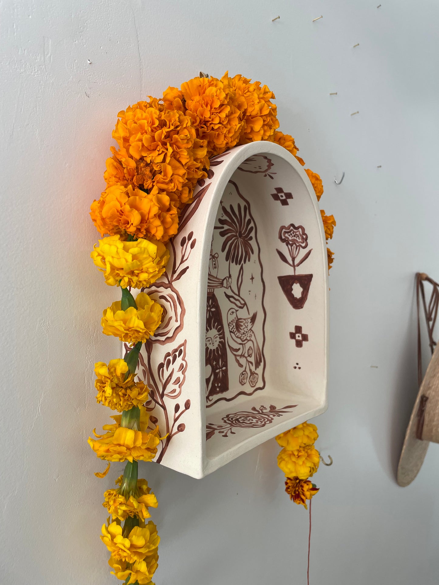 Folk Shrine Shelf