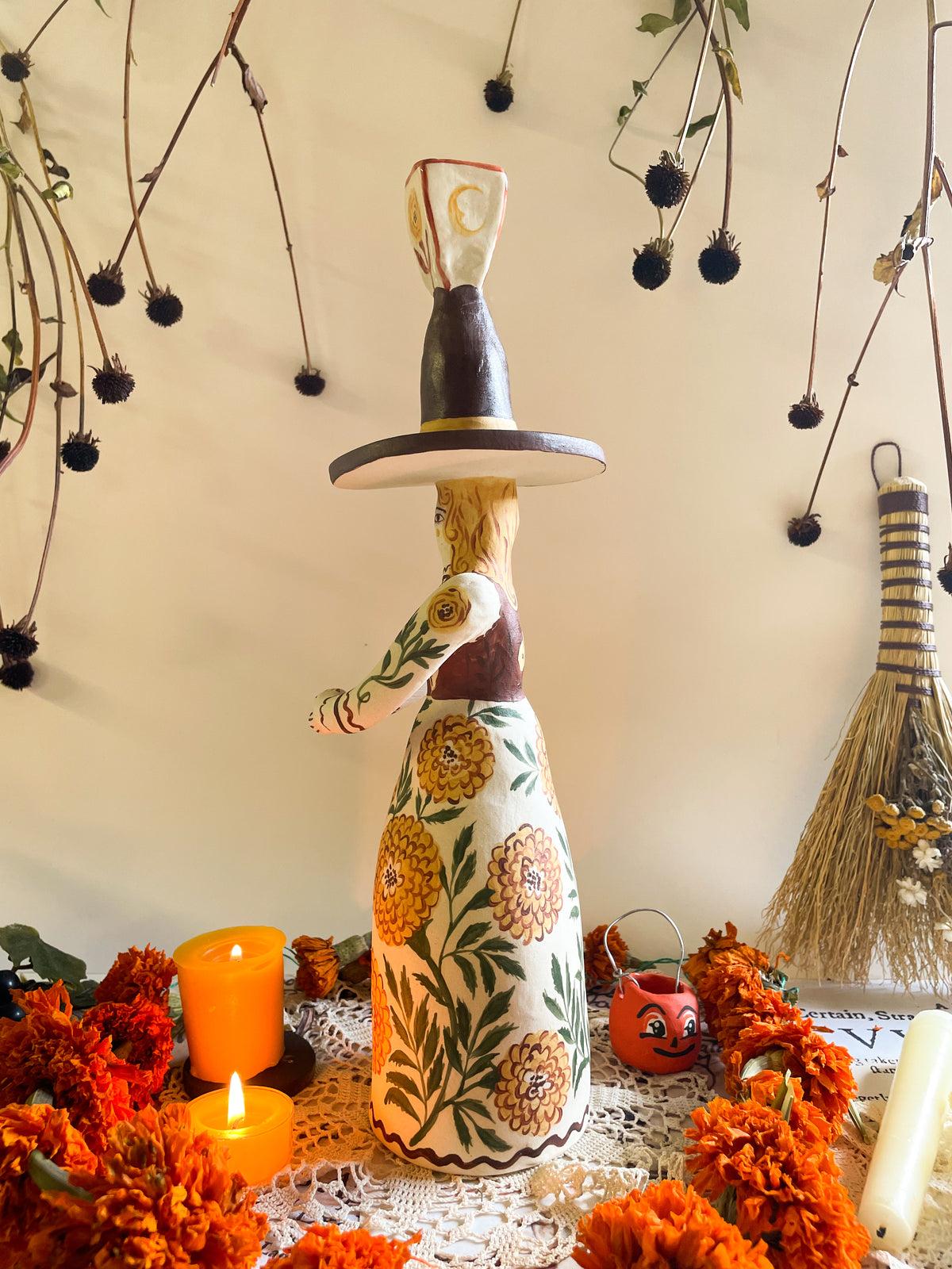 Golden harvest witch