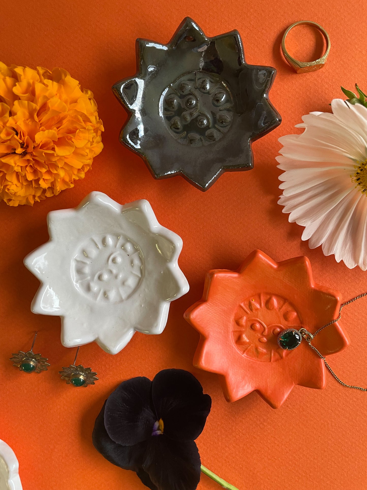 Black Sun trinket dish