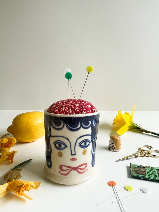 Pin cushion tumbler-small