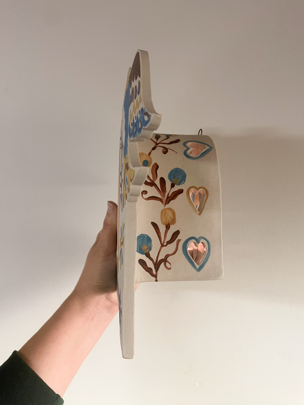 Folk Bird Wall Altar