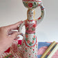 Witch tea light sculpture ~majolica