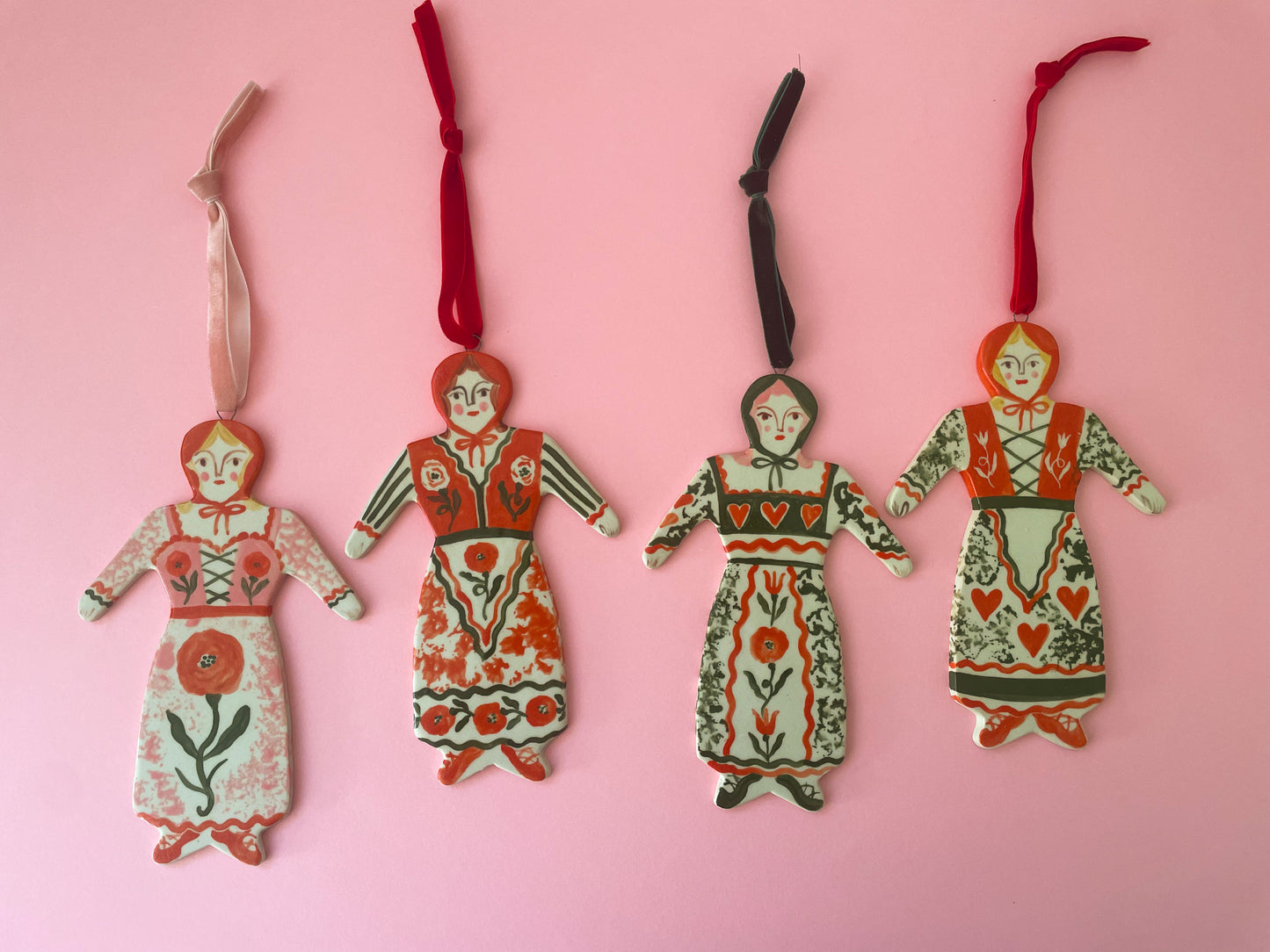 Babushka ornament/ Wall hanging