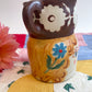 Folk people vase