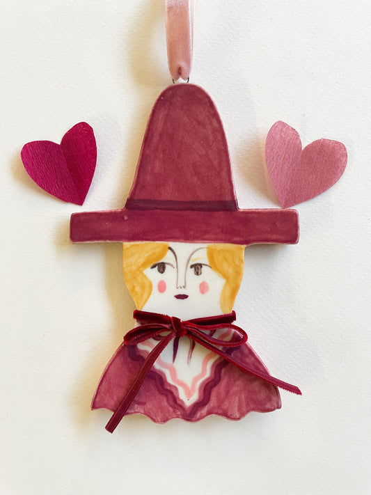 Love witch ornament