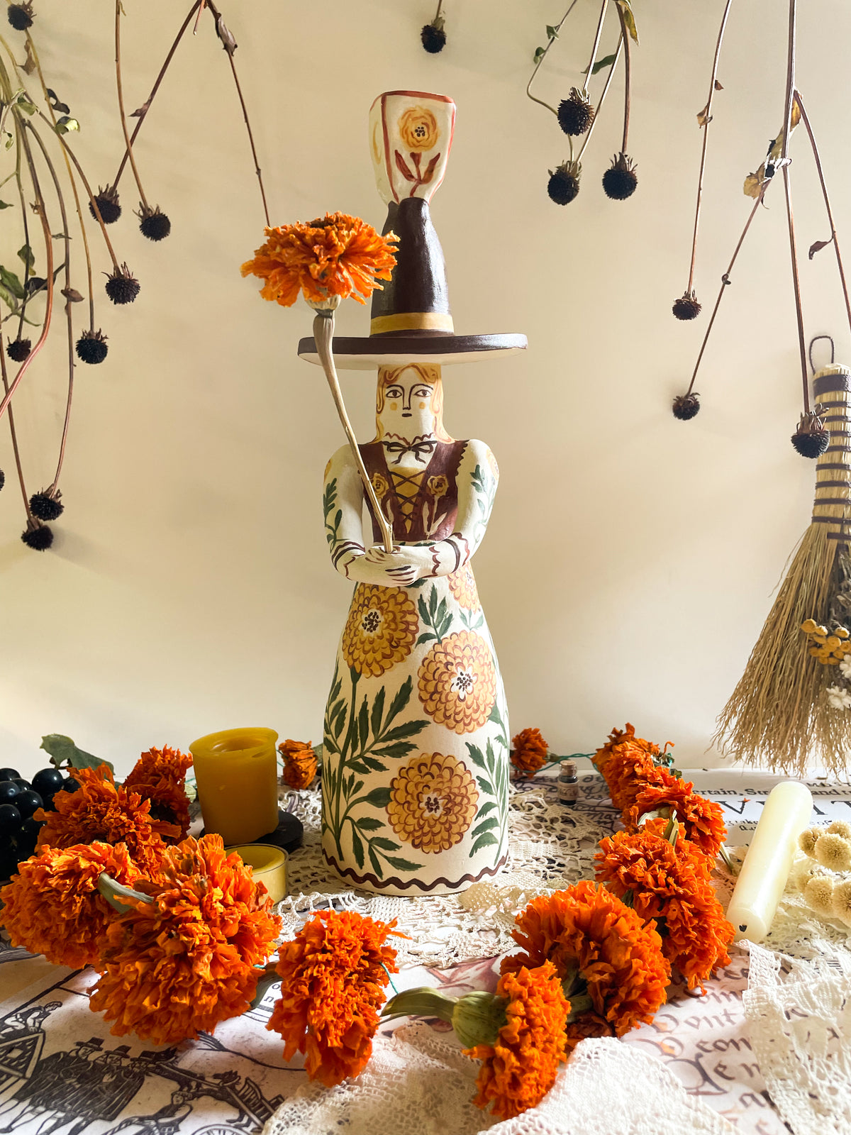 Golden harvest witch