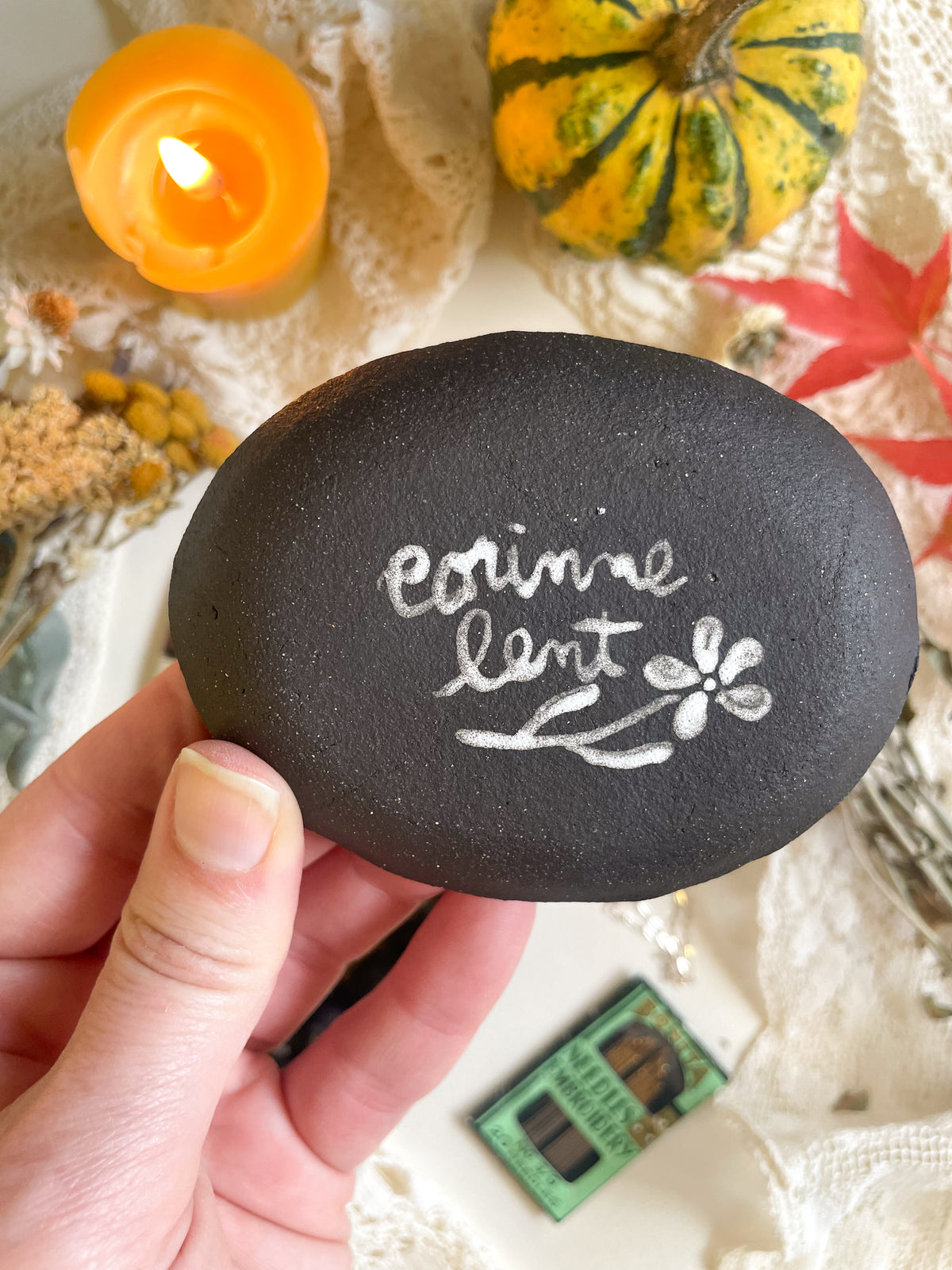 Signature folk witch dish
