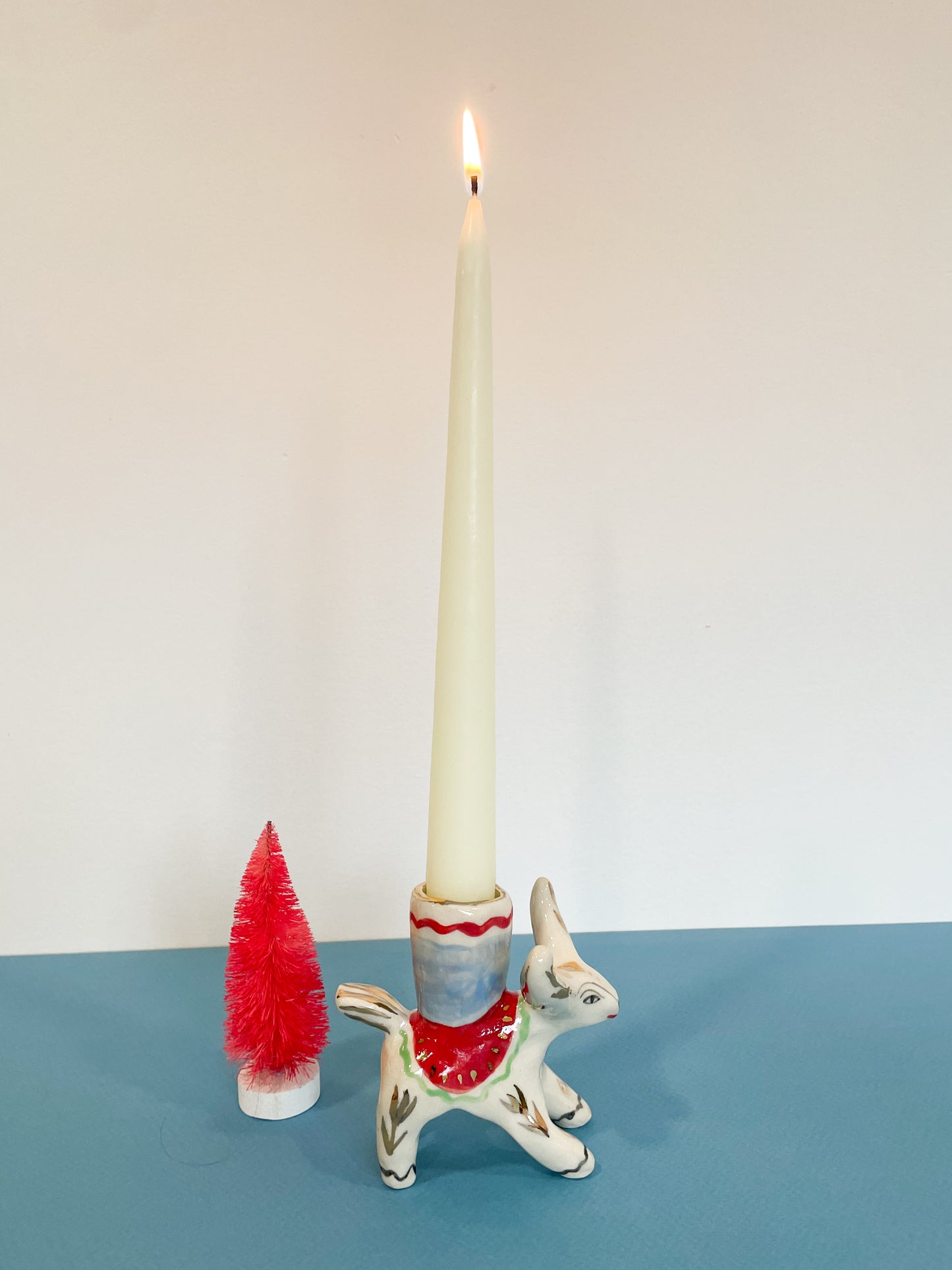 Candelabra set w/match keeper