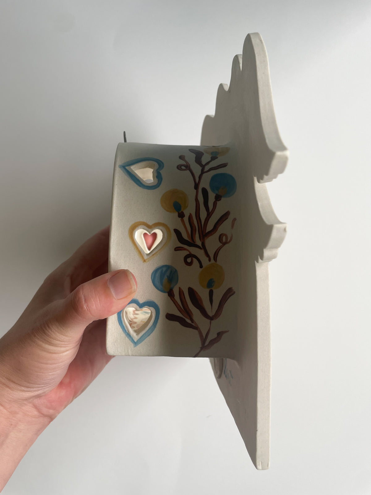 Folk Bird Wall Altar