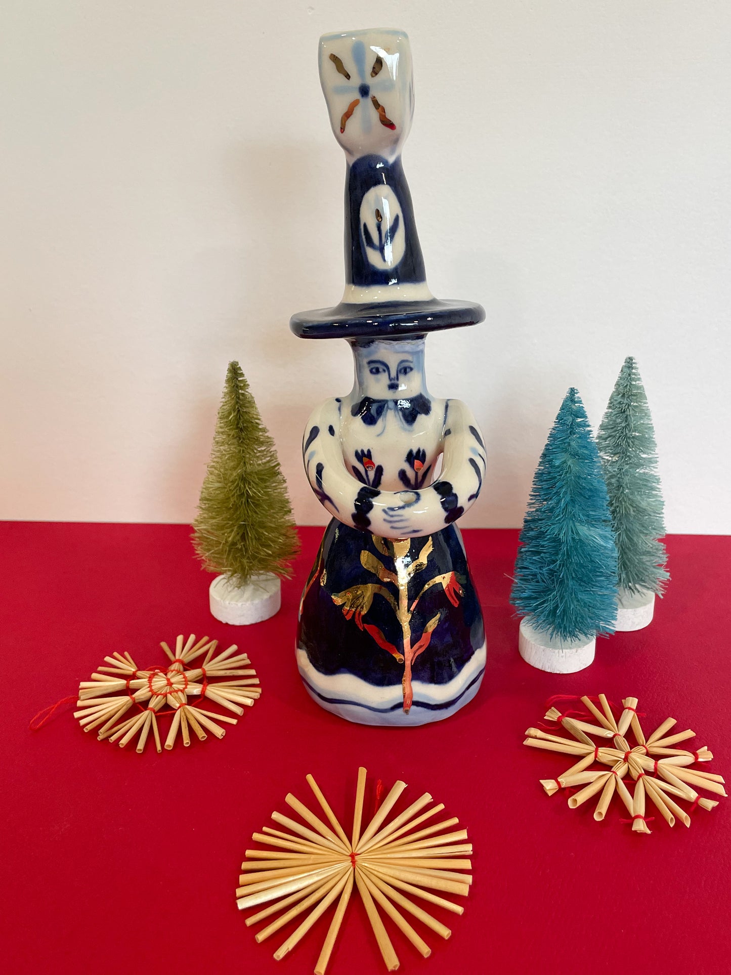 Folk Witch Figurine *seconds*