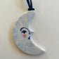 Moon ornament~ blue