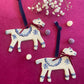 Horse ornament/ Wall hanging