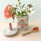 Majolica folk jar