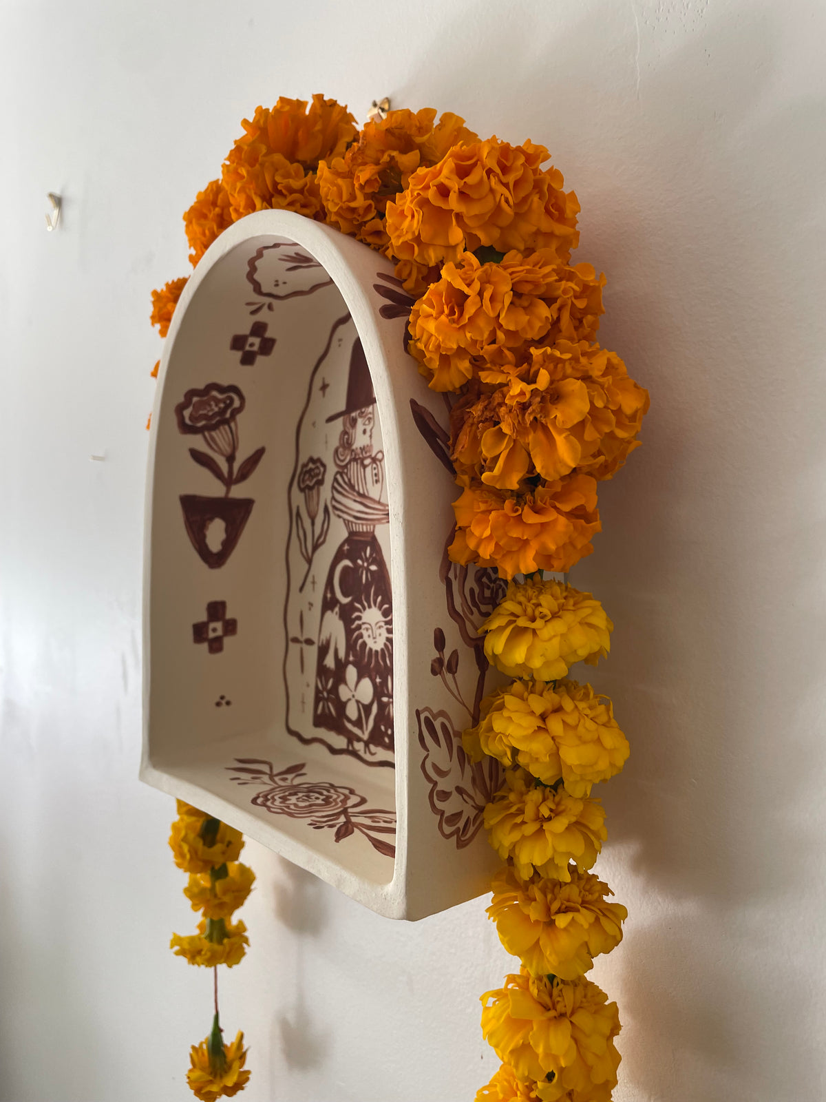 Folk Shrine Shelf