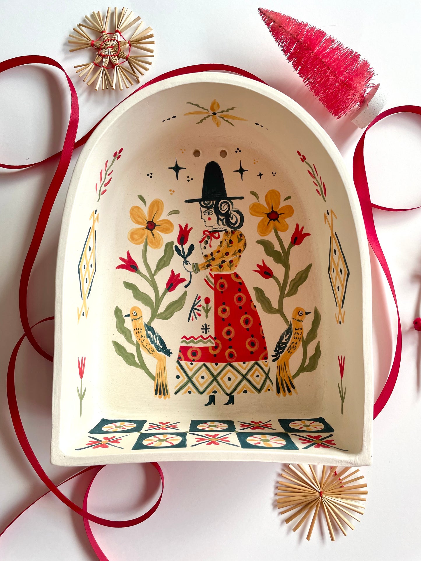 Folk Shrine Shelf
