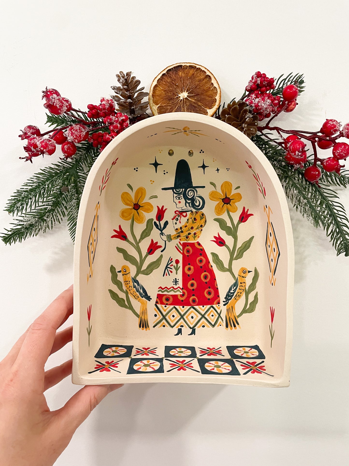 Folk Shrine Shelf