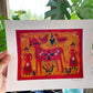 Swedish Weavers Art Print