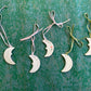 Moon ornament~pink/yellow
