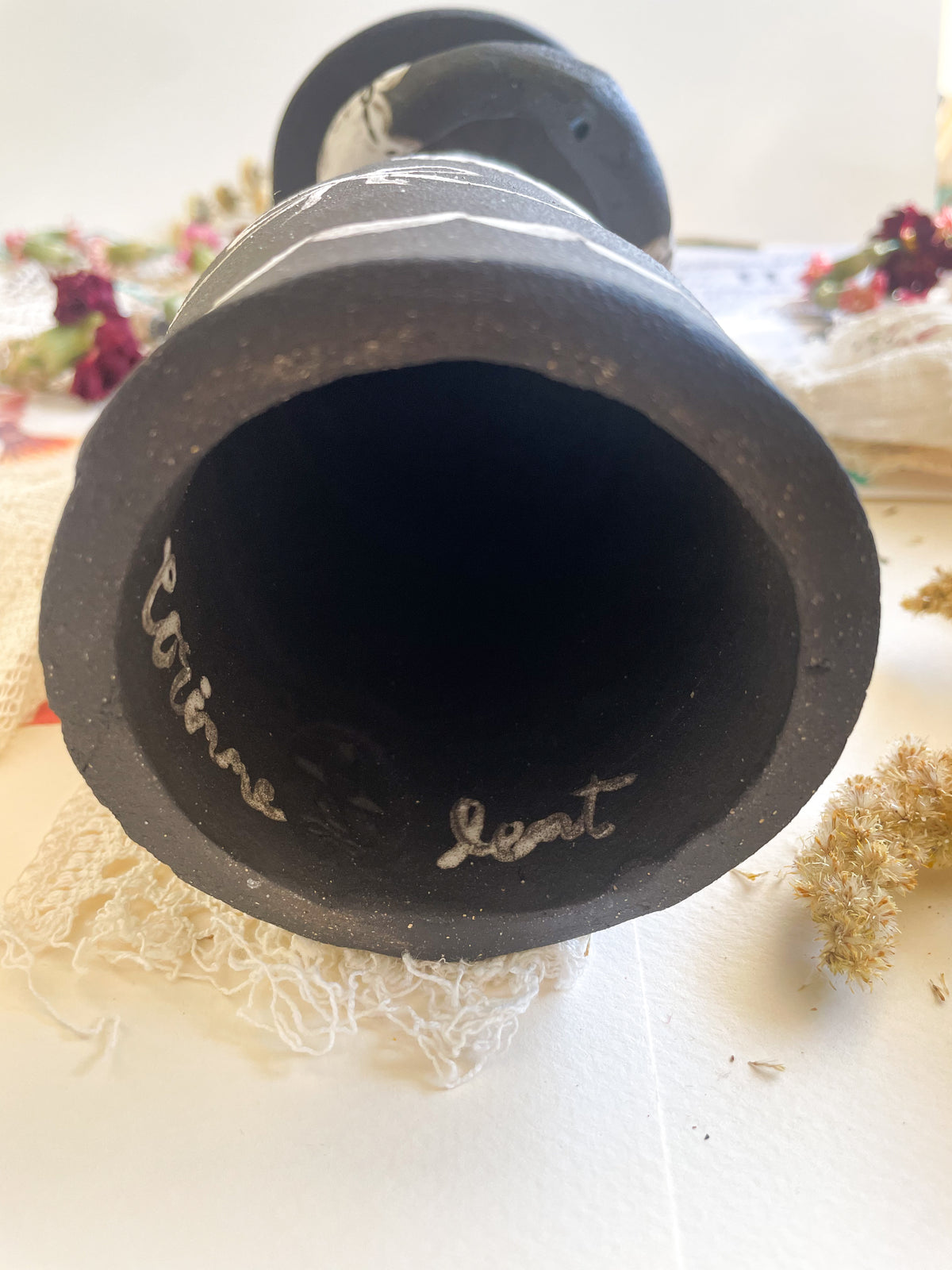 Black magic witch candelabra