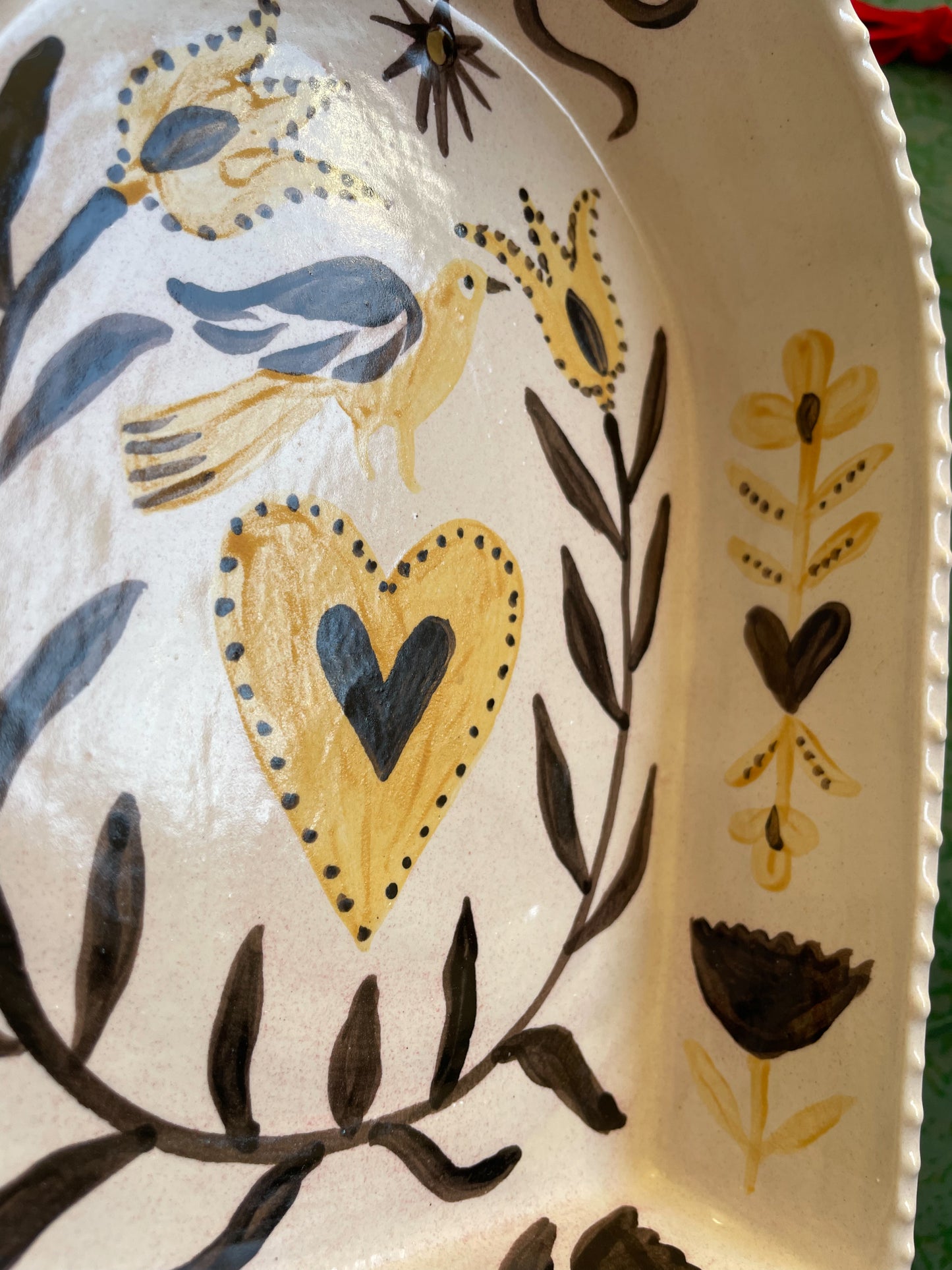 Majolica Wall Shrine