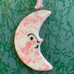 Moon ornament~pink/yellow