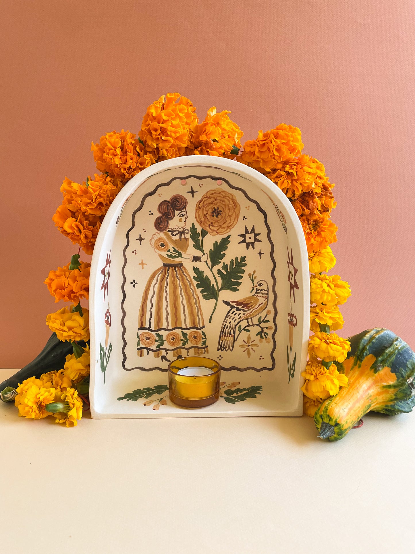 Folk Shrine Shelf