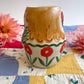 Folk people vase