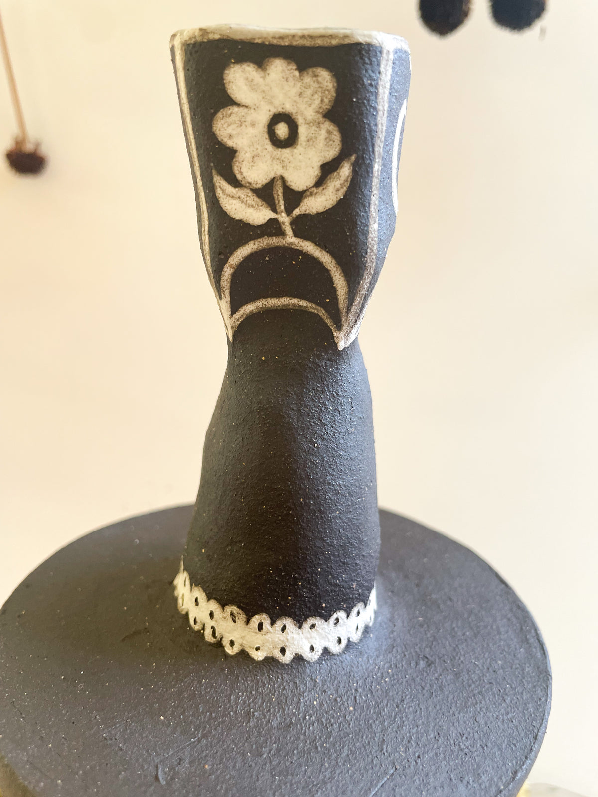 Black magic witch candelabra
