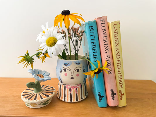 Flower head jar *seconds*