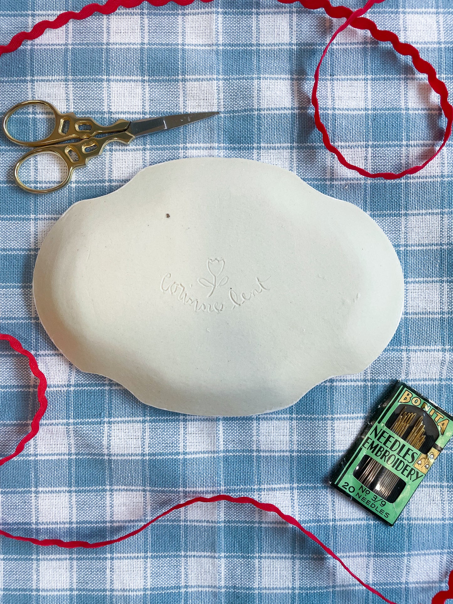 Folk Vase Dish*seconds