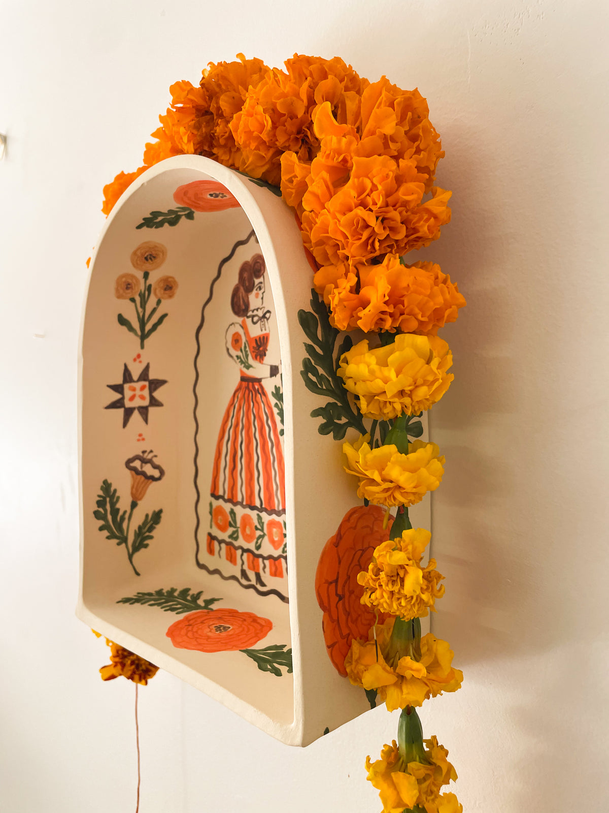 Folk Shrine Shelf