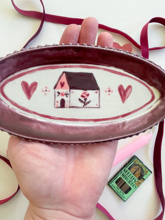 Cottage trinket  dish