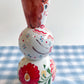 Folk People Vase~majolica