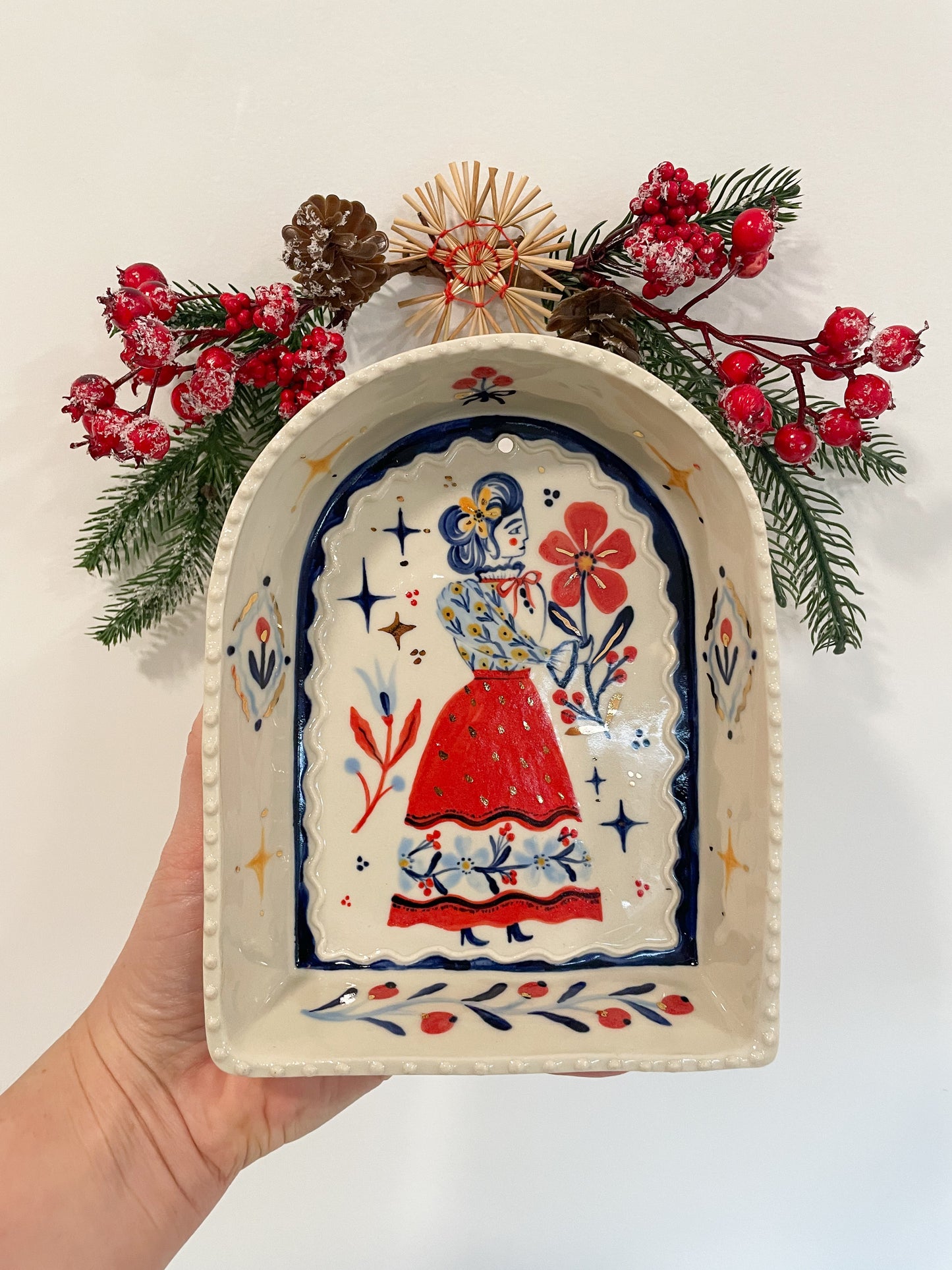 Wall Shrine with 22kgold