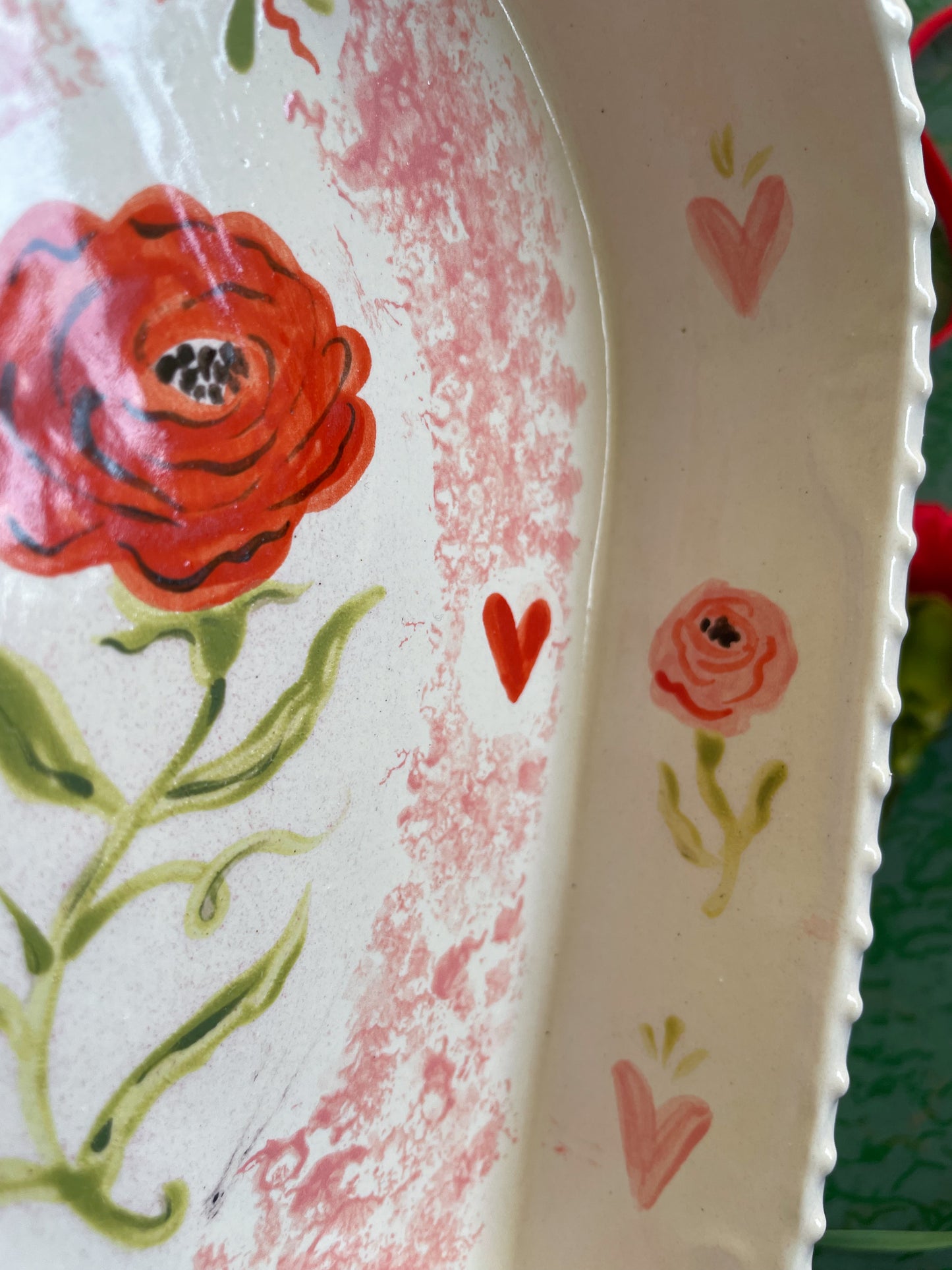 Majolica Wall Shrine