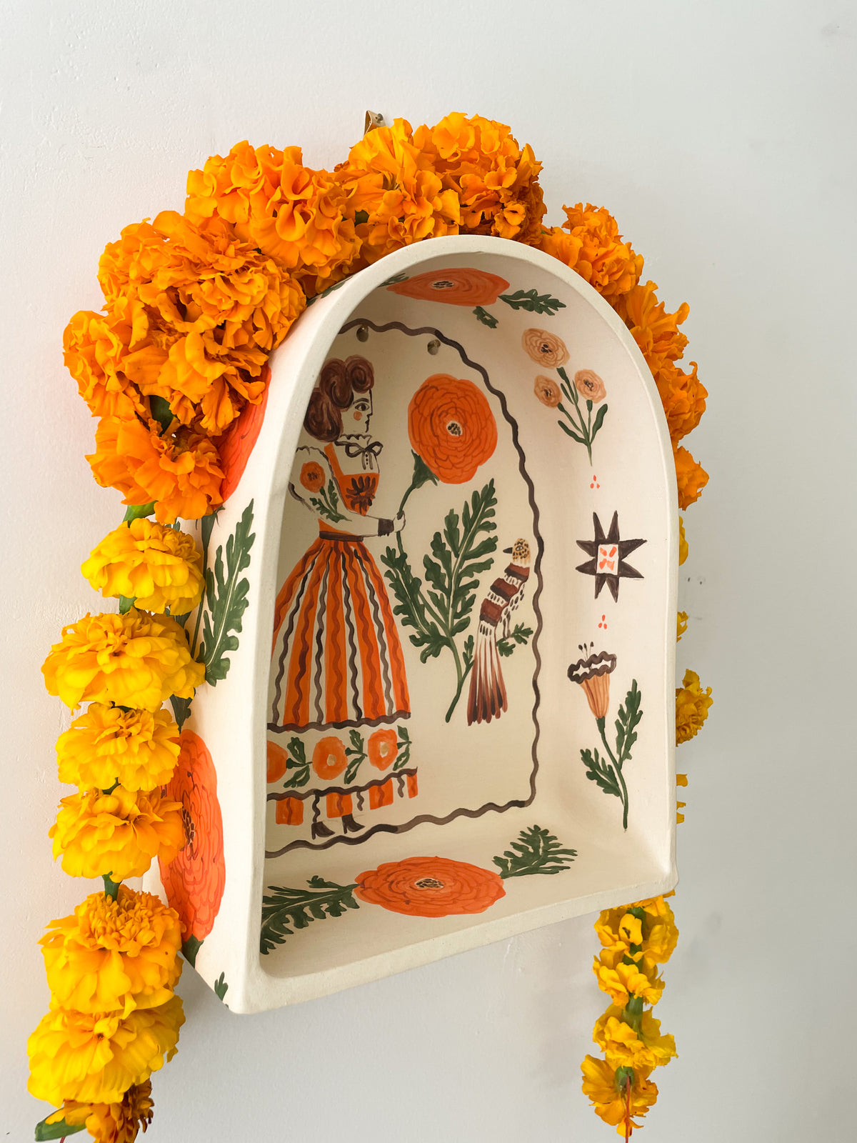 Folk Shrine Shelf