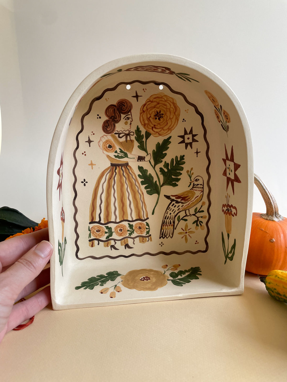 Folk Shrine Shelf