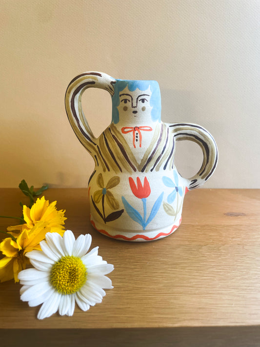 Pottery People Vase