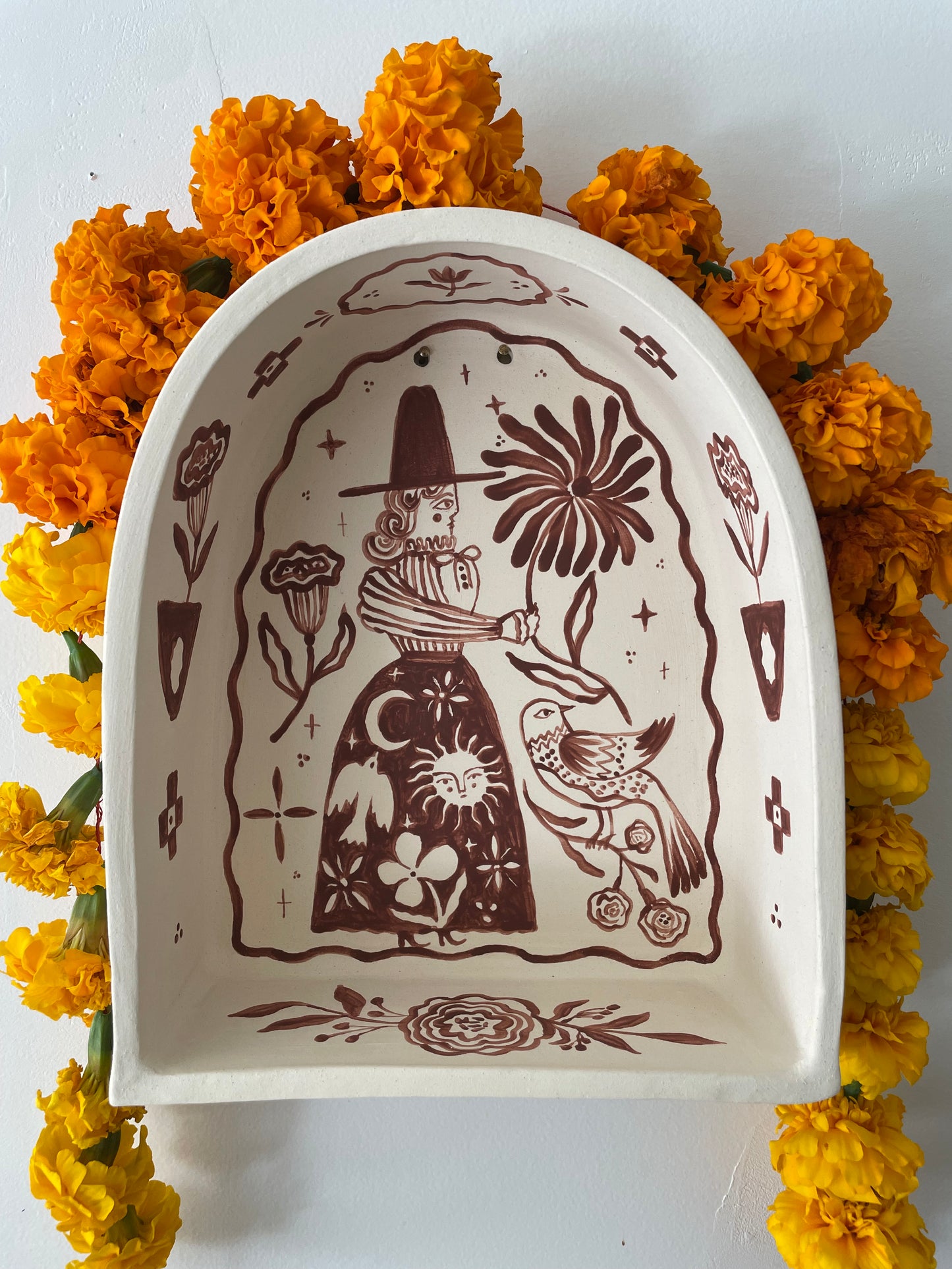Folk Shrine Shelf