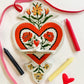 Folk Heart Wall Sconce