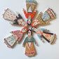 Clay doll wall ornament