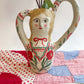 Folk people vase
