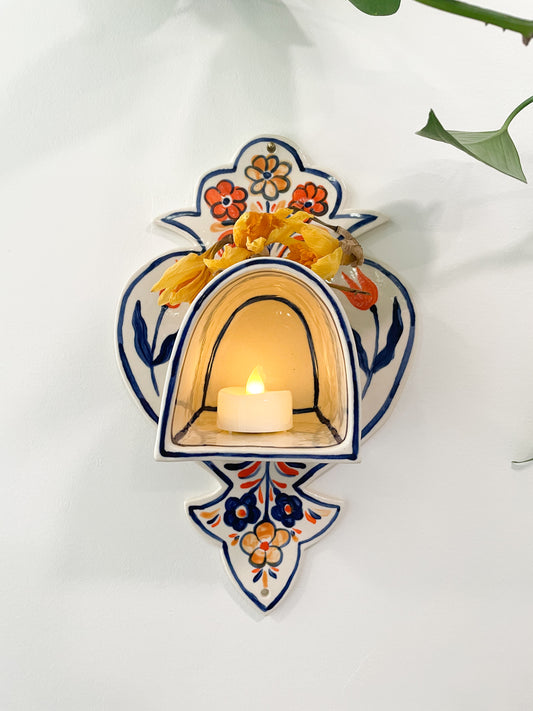 Folk Heart Wall Altar
