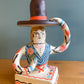 Folk People vase sculpture