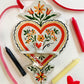 Folk Heart Wall Sconce