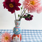 Folk People Vase~majolica