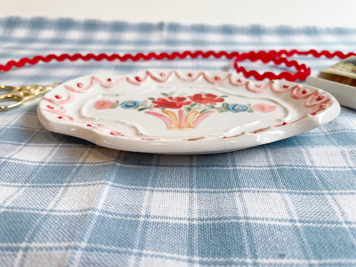 Folk Vase Dish*seconds