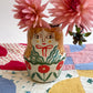 Folk people vase