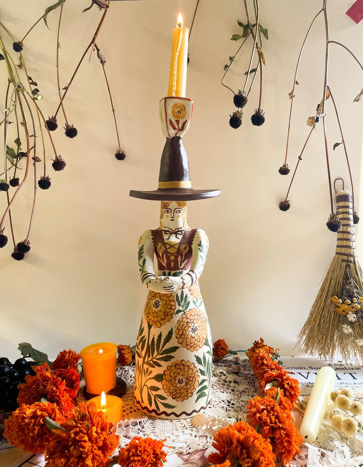 Golden harvest witch